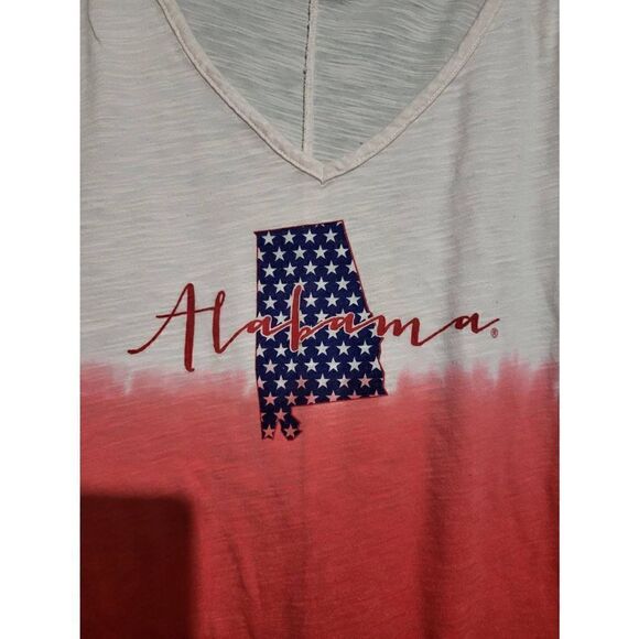 Venley red, white, blue Alabama t-shirt - Picture 2 of 7